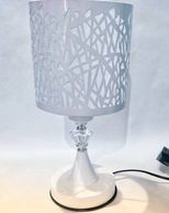 Beautiful Table Lamp (White) Table Lamp  (40 cm, White)