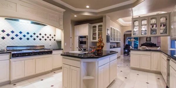 Kitchen interior paint job completed by Canyon Painting