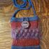 original designs crocheted felted cross-body bags sturdy practical good looking beautiful unique