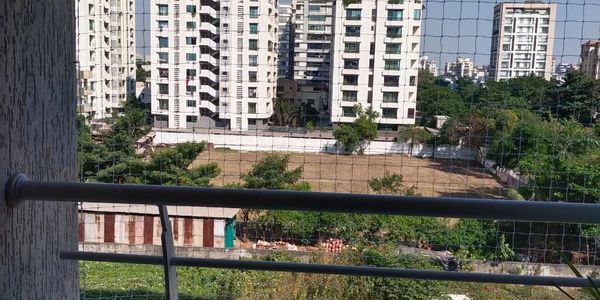 pigeon net installation
balcony jali fitting 