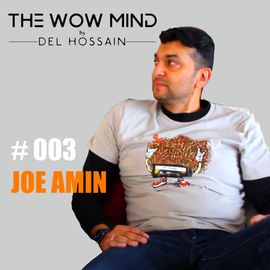 Joe Amin being interviewed on the WOW Mind