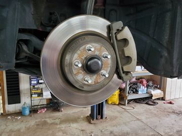 Brake pads and rotors replaced  - call 716-625-9100 for an appointment 