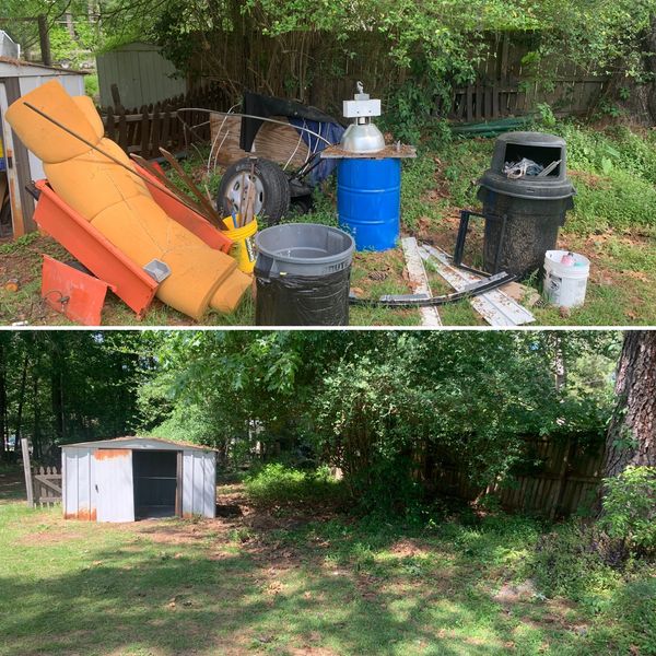 Rental property trash out pooler ga LowCountry Junk Removal 