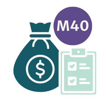 Financiamiento de hasta el 100% de tu modalidad 40