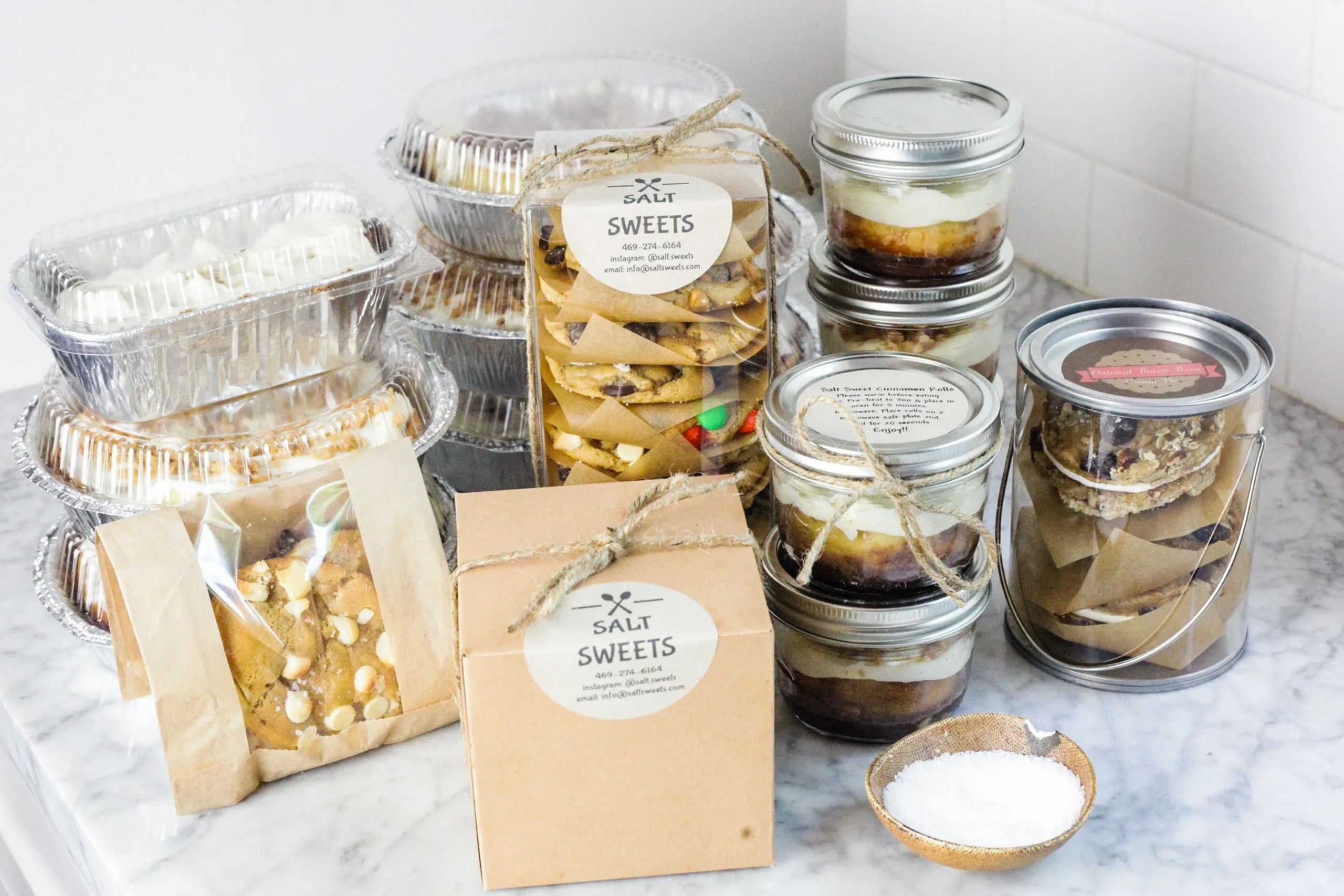 Salt Sweets Cookies, Cinnamon Rolls