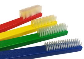 Double-Ended Nylon Cleaning Brush, Sterile – Aspen Surgical