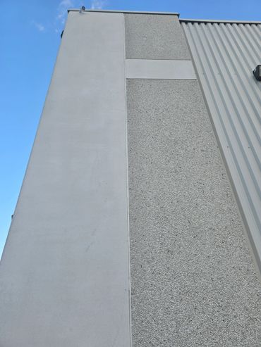 Expansion joint caulking commercial property.