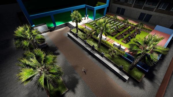 landscape view of Banquet hall