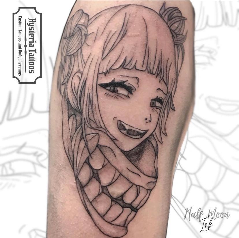 Instagram पर Bronson Kern Tattoos Himiko Toga eyes from the other day  love doing pieces like this Ive got a lot more fun projects Ill be  sharing soon Thanks again