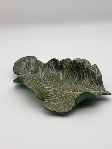 ceramic leaf
 