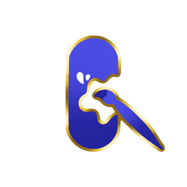 Paintbrush icon illustrating customisable digital time capsule covers