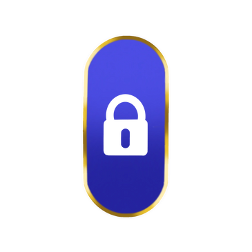 Lock icon representing encrypted and secure digital memory storage