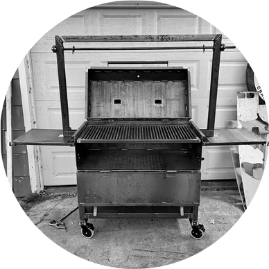 We custom make grills to fit your budget, your desired cooking style, and channel your inner badass.