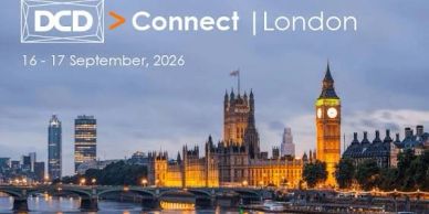 Anuncio de evento DCD Connect en Londres para septiembre de 2026.