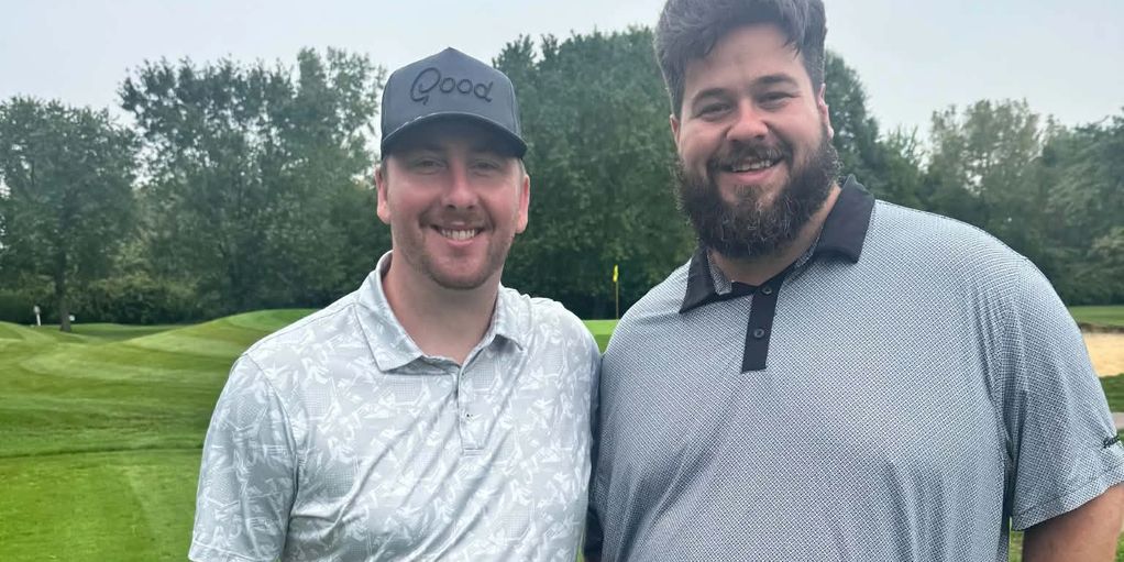 Photo of our two smiling owners (Zachary and Kevin)