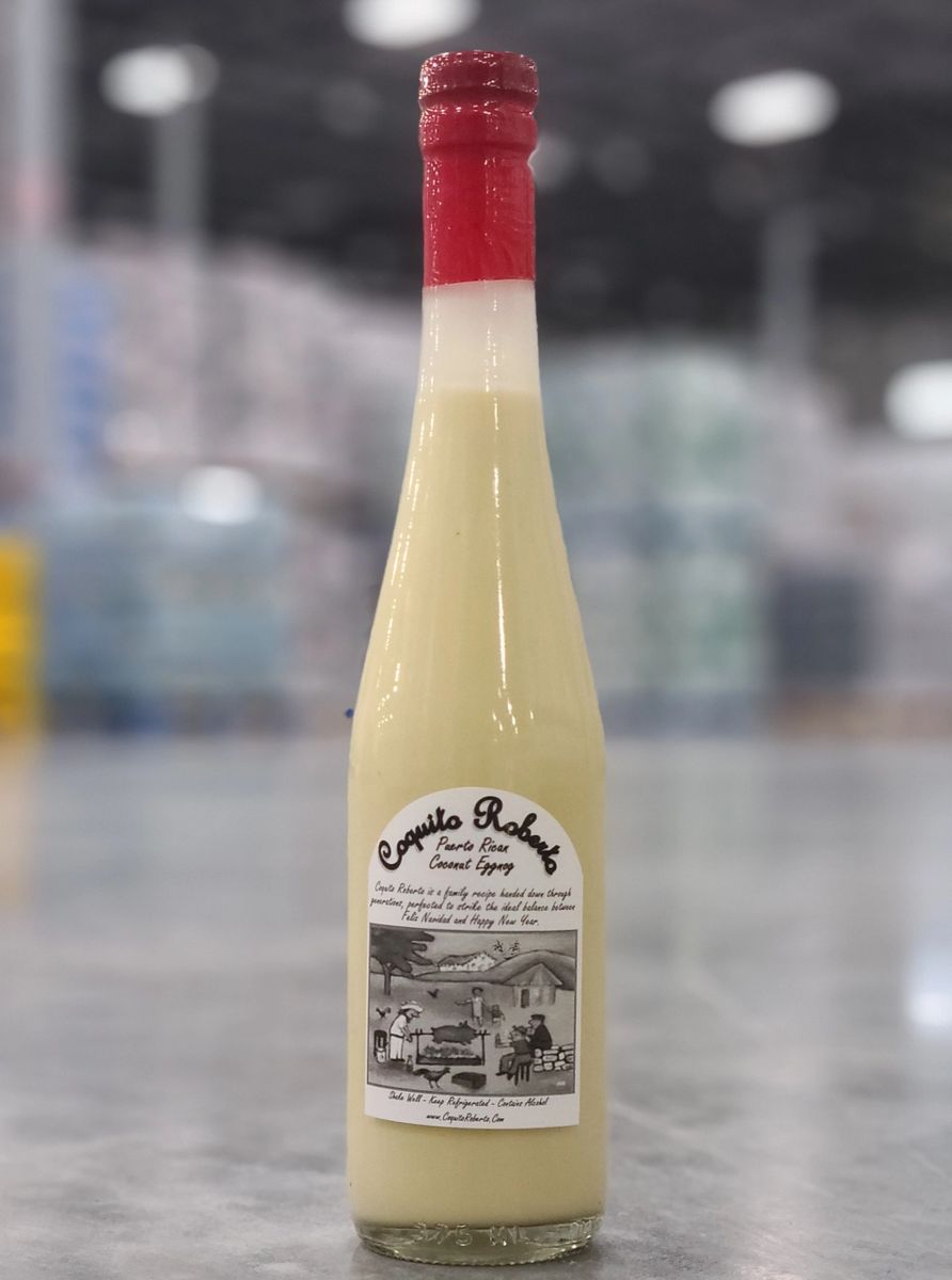 Coquito Roberto 375ml Glass Bottle