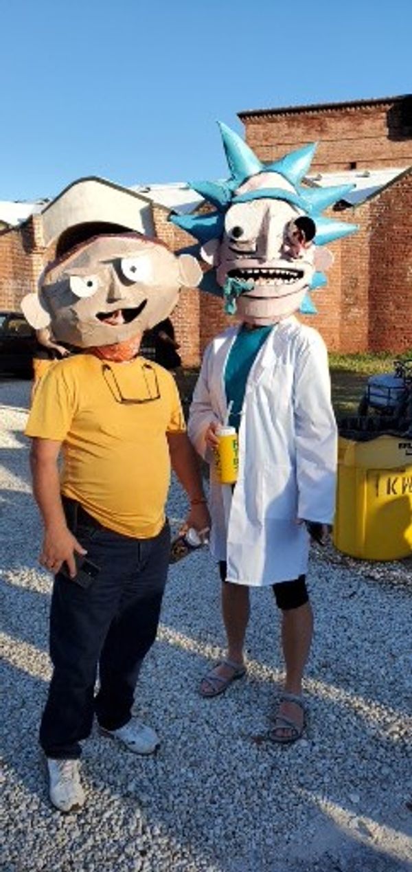 Zombie Rick and Morty