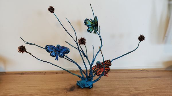 Mermaid Butterflies (16 x 14)