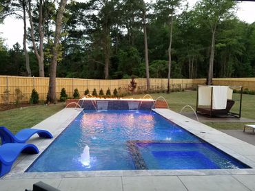 Upscale pool design
Pool Builder, Tyler, TX