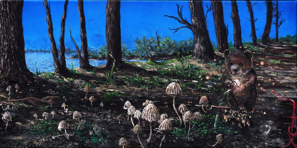 Gallery
unique art
painting
oil painting
Wonders On the Rhine
landscape
nature
bear
mushrooms
river