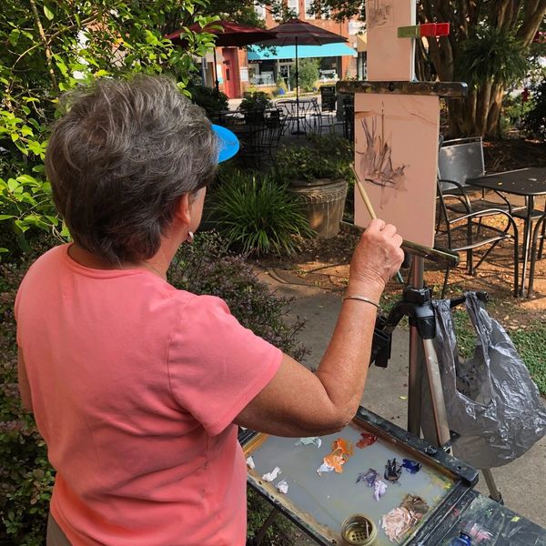 outdoor painting plein air artist