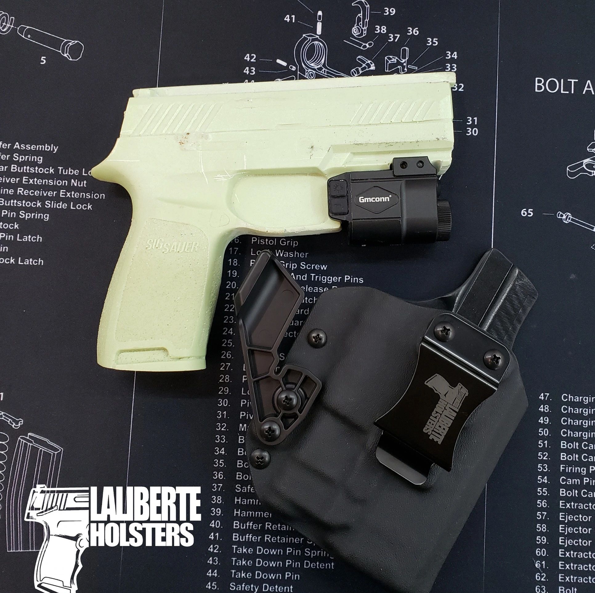 P320 Light Attachment Holster w/ Claw