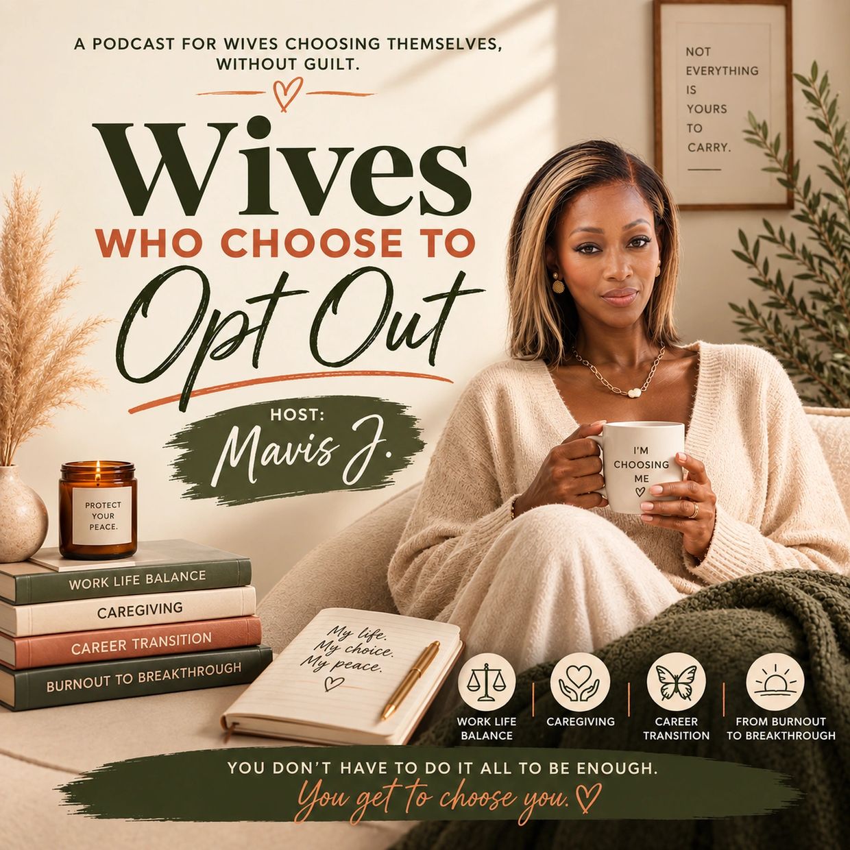 Podcast for wives choosing themselves without guilt.