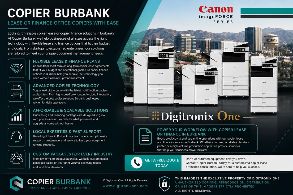 Copier Lease Burbank