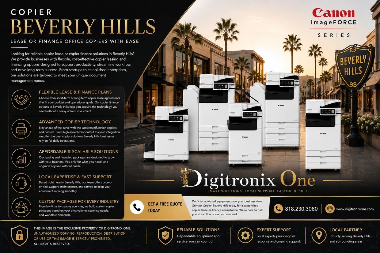 Copier Lease Beverly Hills