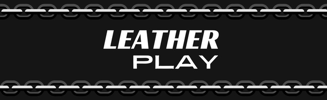 wearing leather - Playground