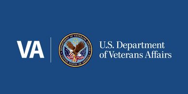 Logo of the U.S. Department of Veterans Affairs.