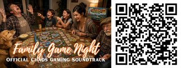 Family enjoying a board game night together.