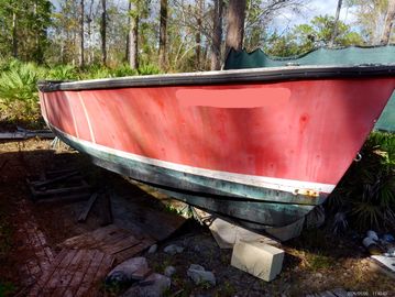 27 foot Lindsey workboat hull for sale