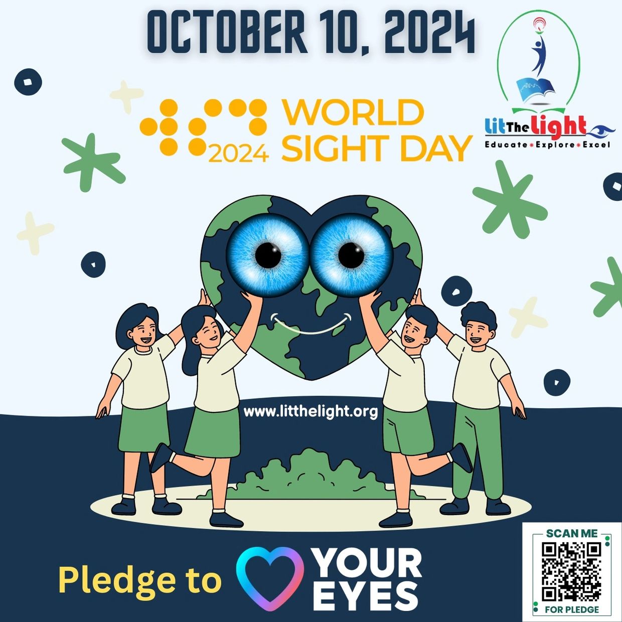 PLEDGE YOUR EYES