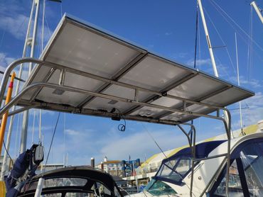 yacht off grid solar system 