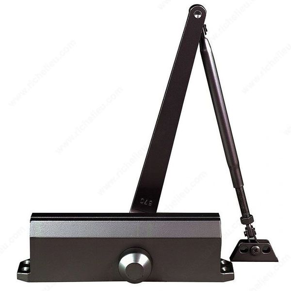 Open door closer
Capacity 35-60 kg
Brown colour
Hold open 