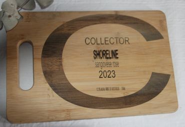 bevscraft.com.au timber cheese board printed with your business name logo