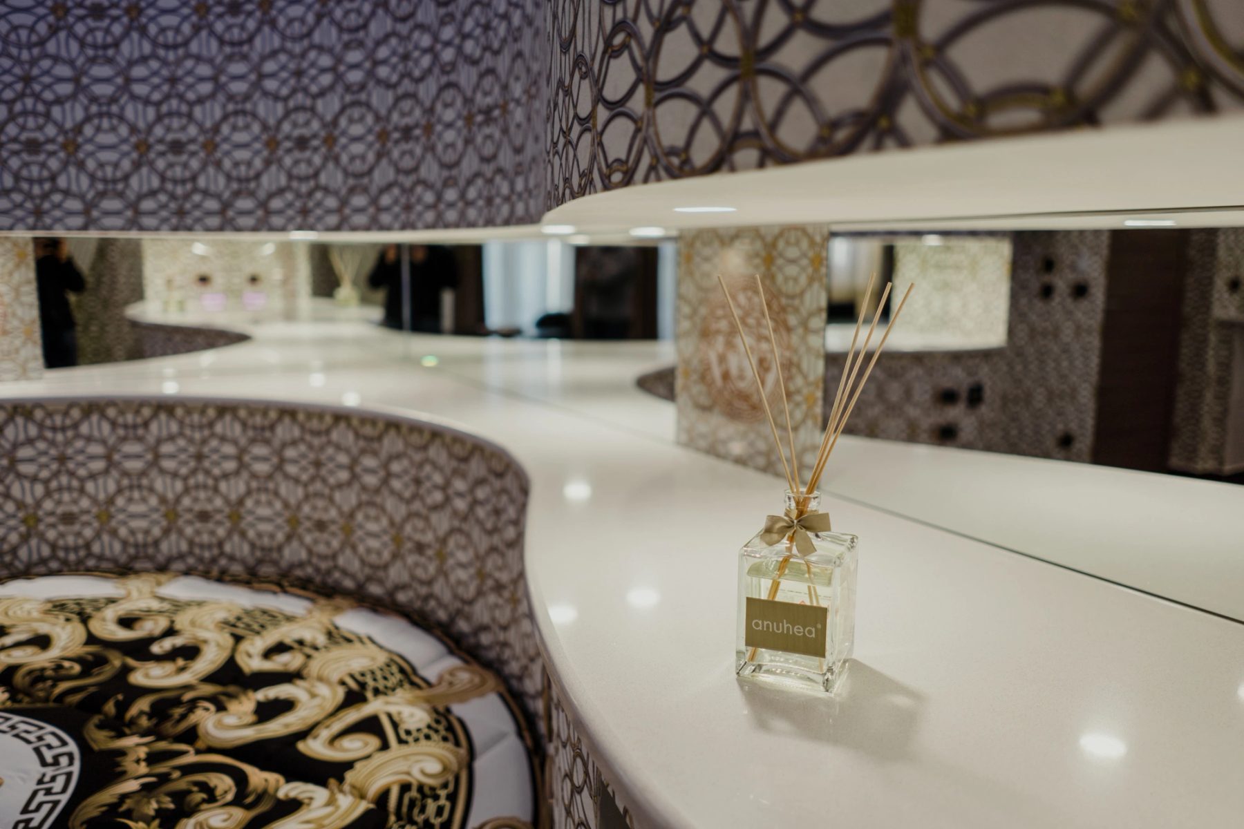 Dettaglio d'arredo elegante a Miryam House