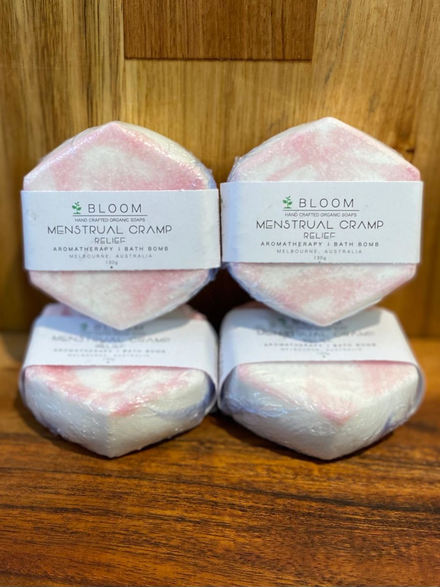 MENSTRUAL CRAMP RELIEF BATH BOMB