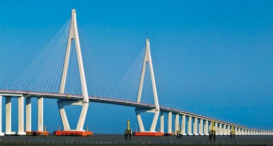 Cathodic Prevention for bridge pylons, Hangzhou Bay Bridge