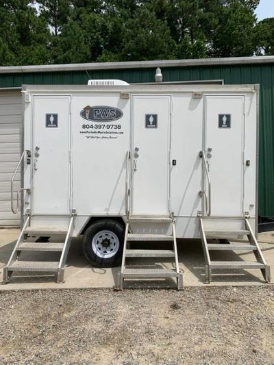 3 Stall Trailer with all the comforts of home.
