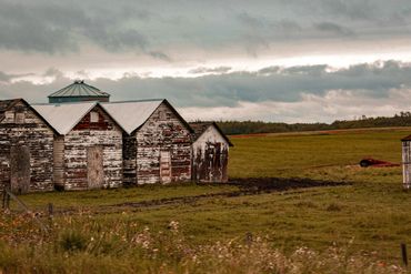 Old farm buildings
