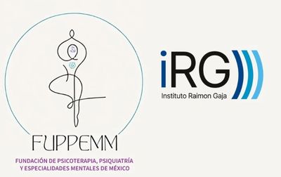 Logotipo de la Fundación de Psicoterapia, Psiquiatría y Especialidades Mentales de México.
