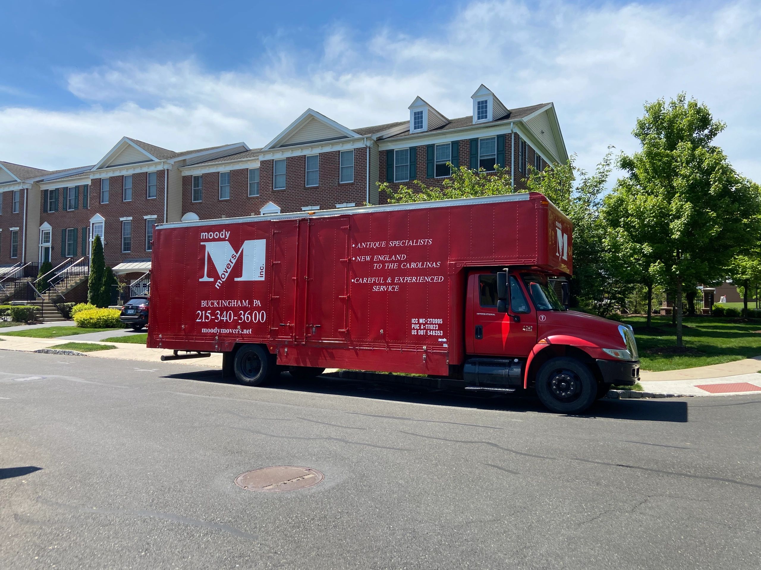 Local Hourly Rates Moody Movers Inc.