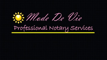 Mode De Vie Professional Notary Services