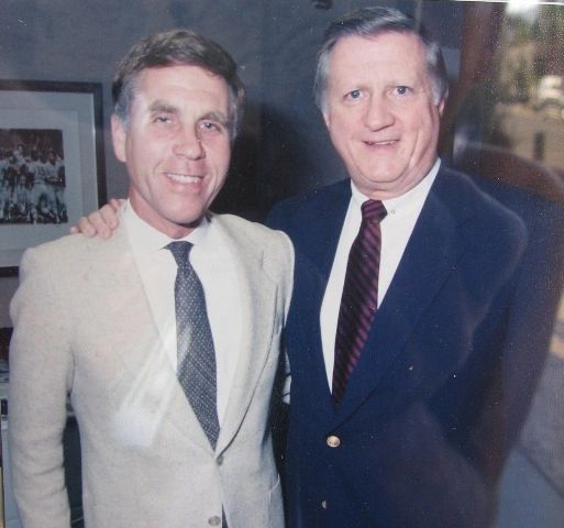 Rick with Yankees Owner George Steinbrenner