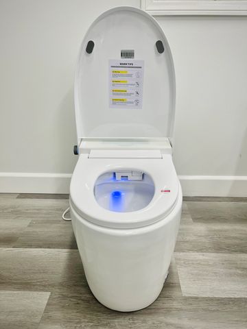 White One-Piece Smart Toilet and Bidet