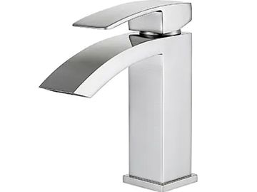 Single-handle Single Hole Bathroom Vanity Faucet