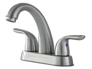 Two Handle Center Set Bathroom Vanity Faucet