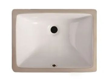 Sloped Rectangle Ceramic Sink